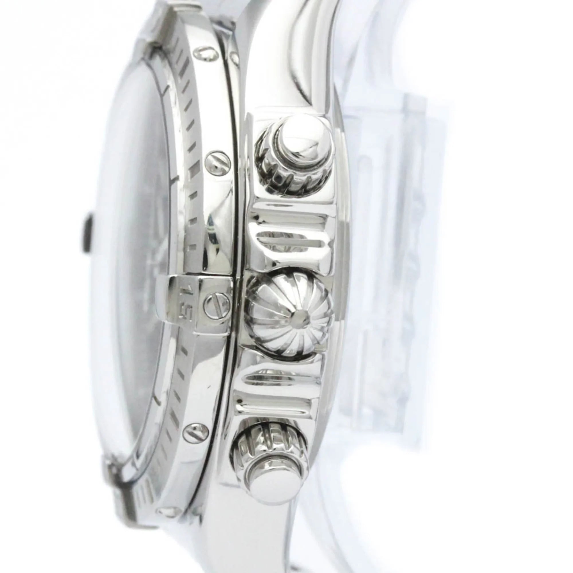 Pre-Owned Polished BREITLING Chronomat Evolution Sizeteel Automatic Watch A13356 BF563347 (Good)