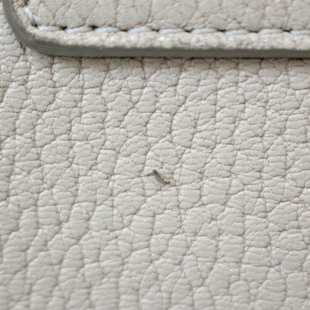 Pre-Owned Chloé Chloe Sizehoulder Bag Leather Beige Ladies Chain BRB01000000002558 (Fair)