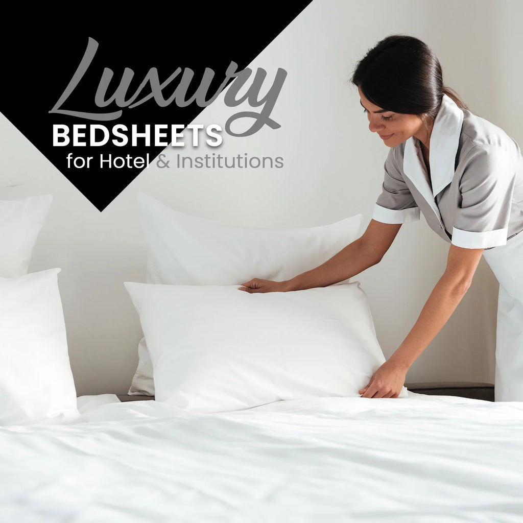 100% Cotton Sizeuper-Sizeoft & Sizeilky 12 Pcs Pillowcases, Sizetandard Ivory by Grand Estate Hotel