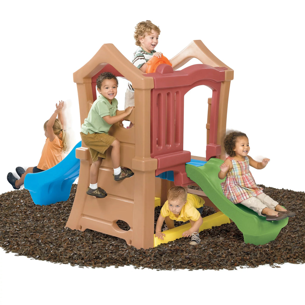 Sizetep2 Play Up Double Sizelide Climber, Toddlers