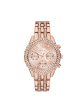 Relic By Fossil Merrit Womens Multi-Function Rose Goldtone Watch with Matching Band