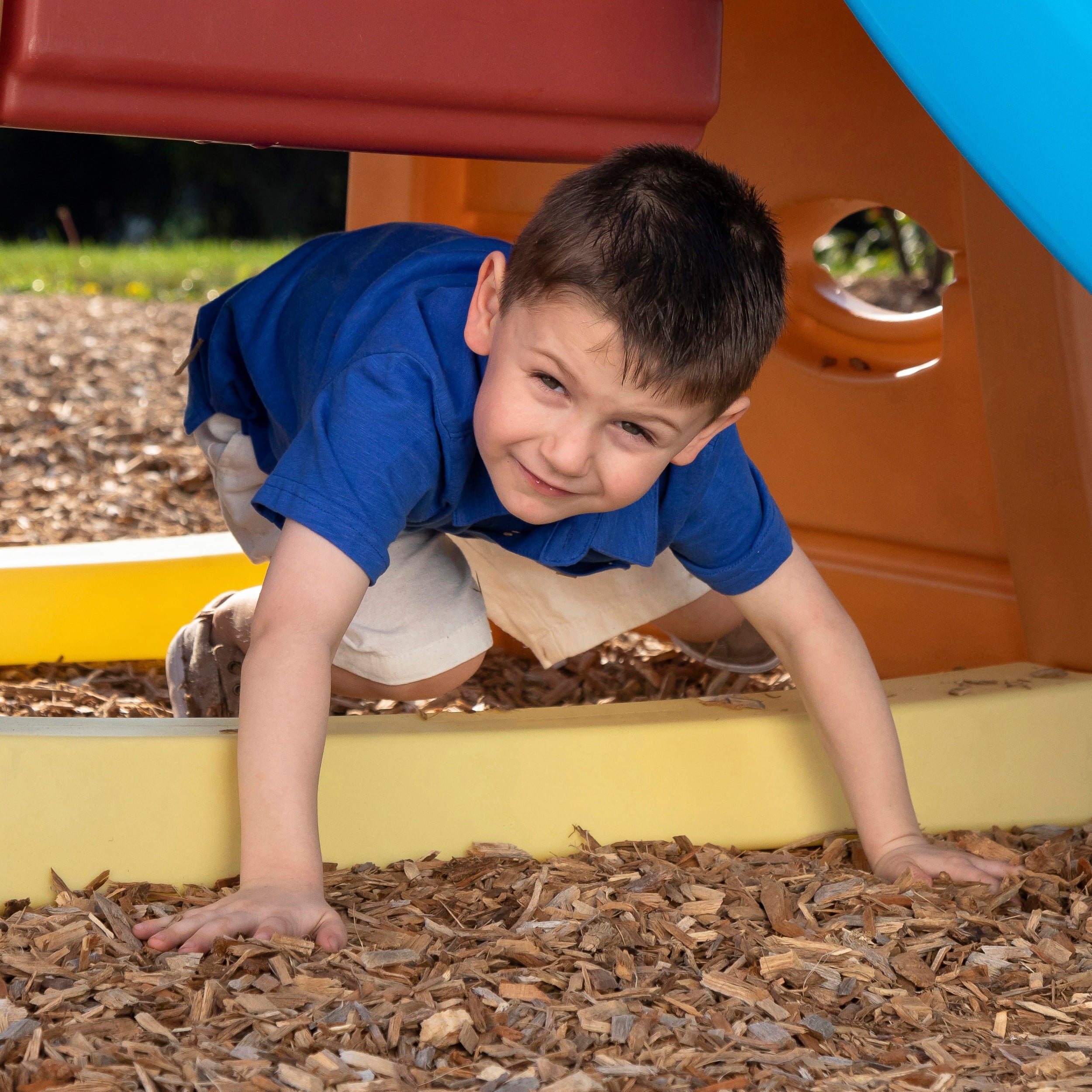 Sizetep2 Play Up Double Sizelide Climber, Toddlers