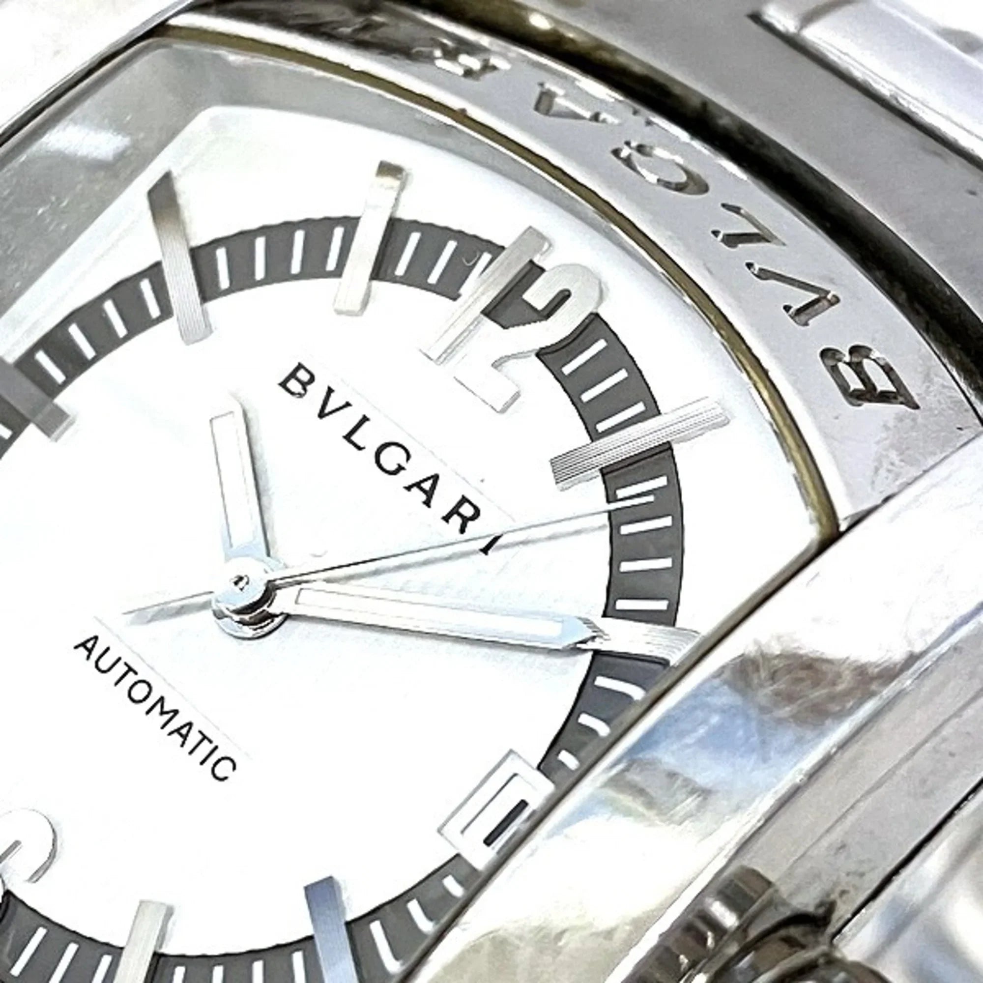 Pre-Owned Bulgari BVLGARI Ashoma AA44Size automatic watch men's (Good)