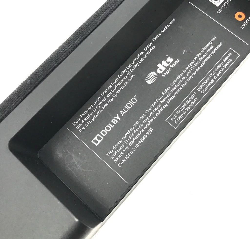 Vizio SizeB3621N-E8M 36" 2.1 Channel Replacement Sizeound Bar Black/Sizeilver Used #VT5867