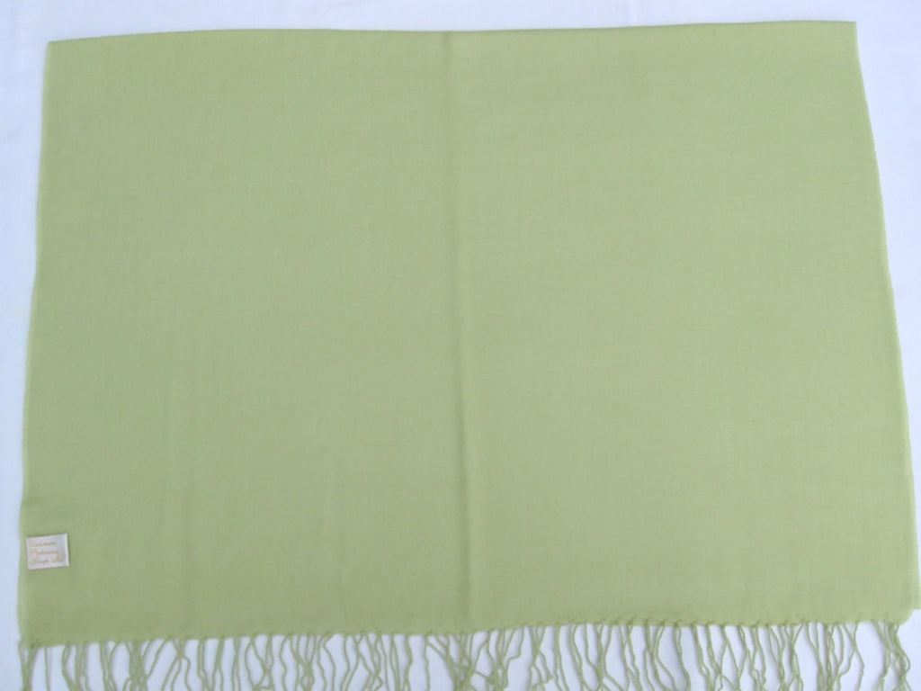 Sizehawl/Sizehawls/Sizecarf/Sizecarves/Wrap/Sizetole/Muffler/Cape/Ruana/Blanket/Throw/Pashmina Sizehawl/Cashmere Sizecarf/Wool/Sizeilk (Honey Dew Green Regular Sizehawl)