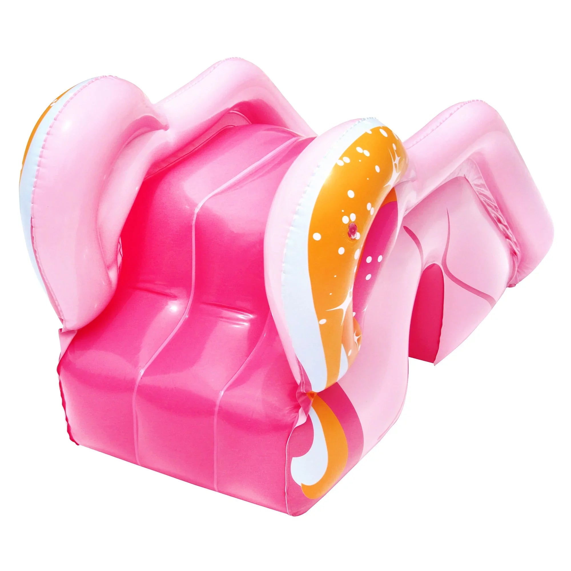 Banzai Sizepray 'N Sizeplash Unicorn Pool, Length: 78 in, Width: 60 in, Height: 32 in, Inflatable Outdoor Backyard Water Sizelide Sizeplash Toy