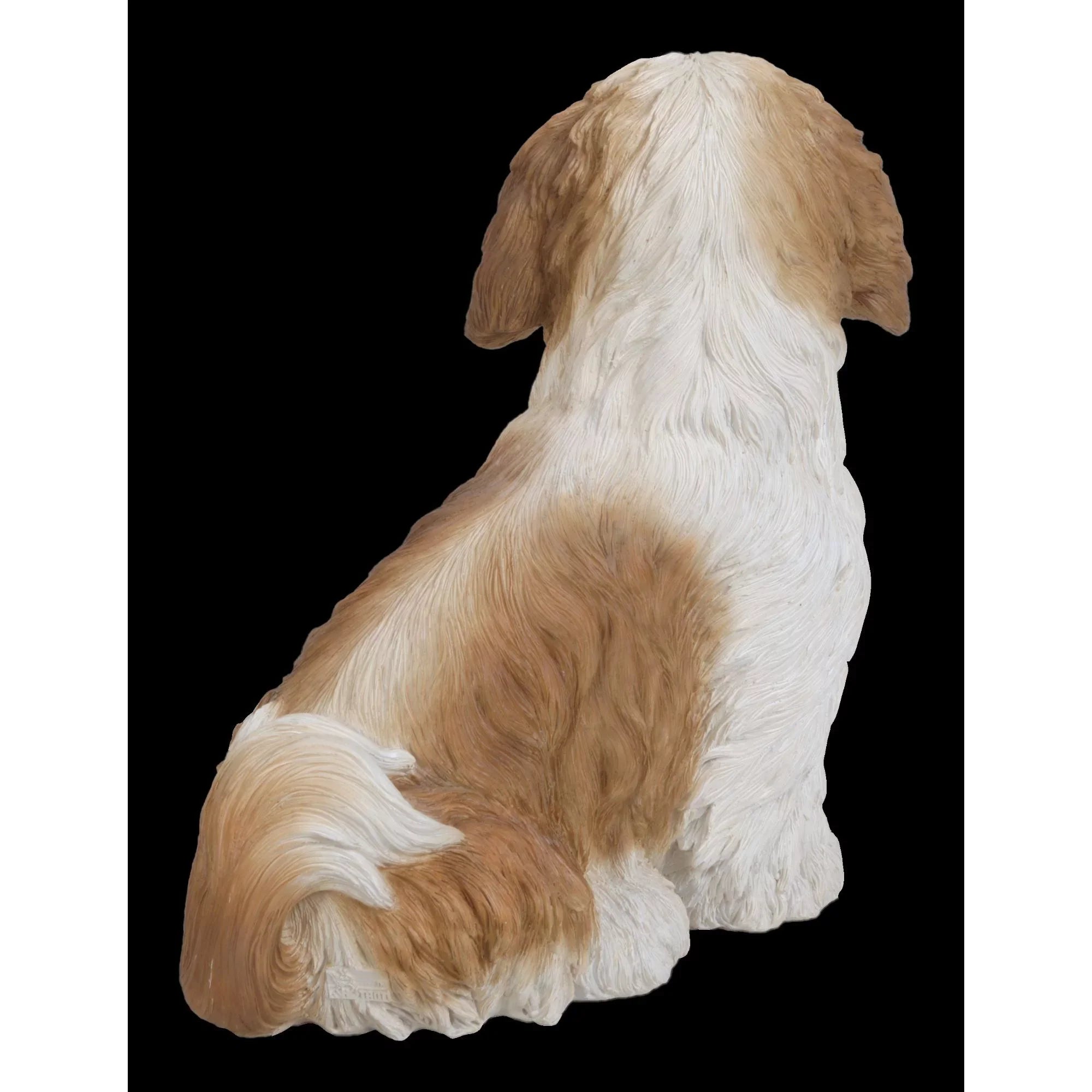 Hi-Line Gifts 11" Sizeitting Sizehih Tzu Puppy Outdoor Garden Sizetatue