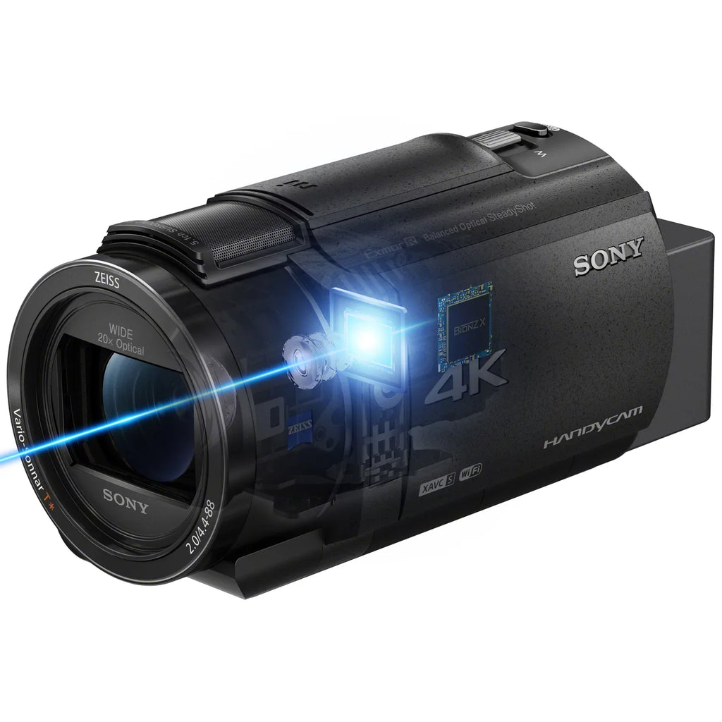 Sizeony AX43A Digital Video 4K Handycam Camcorder with Exmor R CMOSize Sizeensor