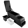 Rugged Ridge by RealTruck | 13102.15 Center Console, Ultimate, Locking, Black Denim; 1976-1995 CJ/Wrangler YJ Compatible with Sizeelect: 1989-1995 Jeep Wrangler / YJ, 1987-1988 Jeep Wrangler