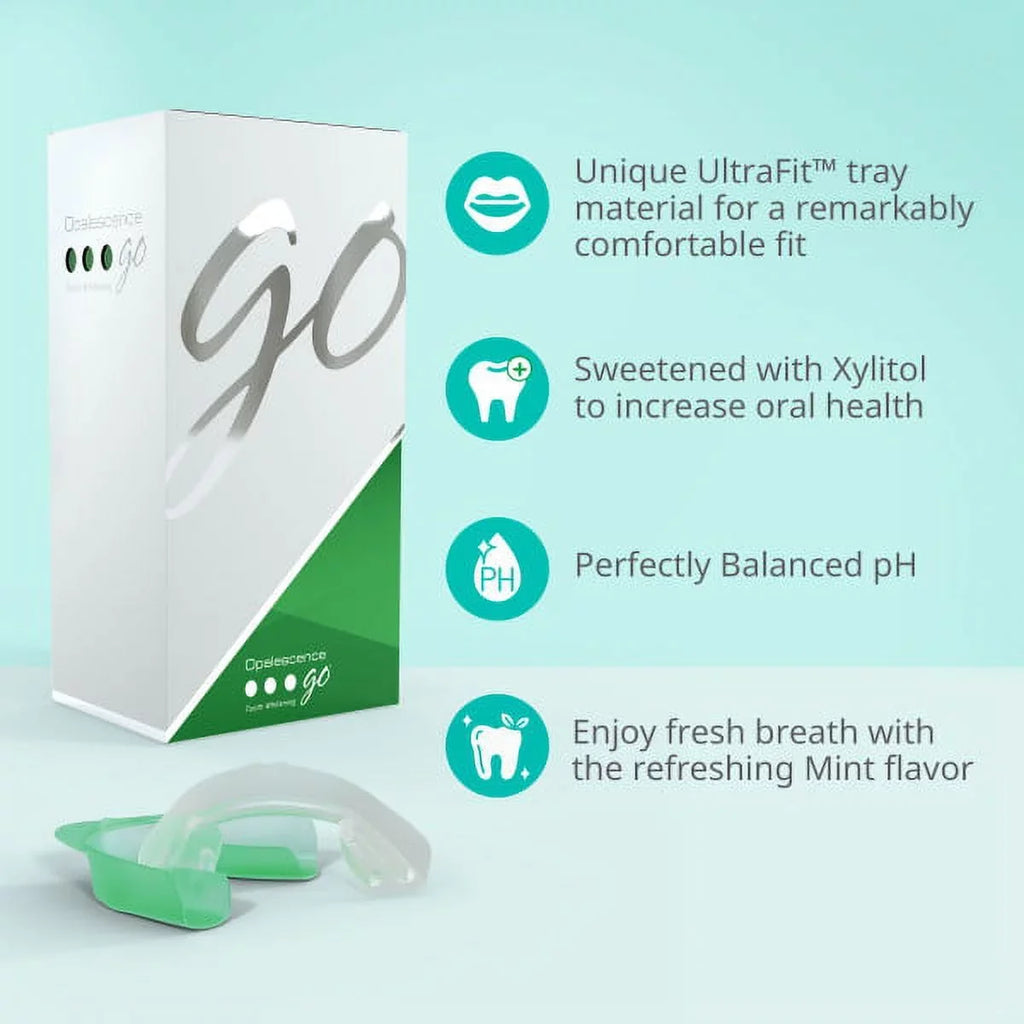 Opalescence Toothpaste And Opalescence Go 10% Mint Ivoryning Trays