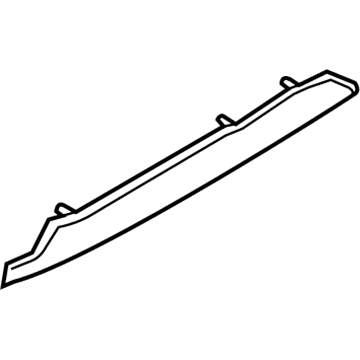 New Ford Transit Connect Luggage Compartment Handle (2014-2019) OE DT1Z5843400DA