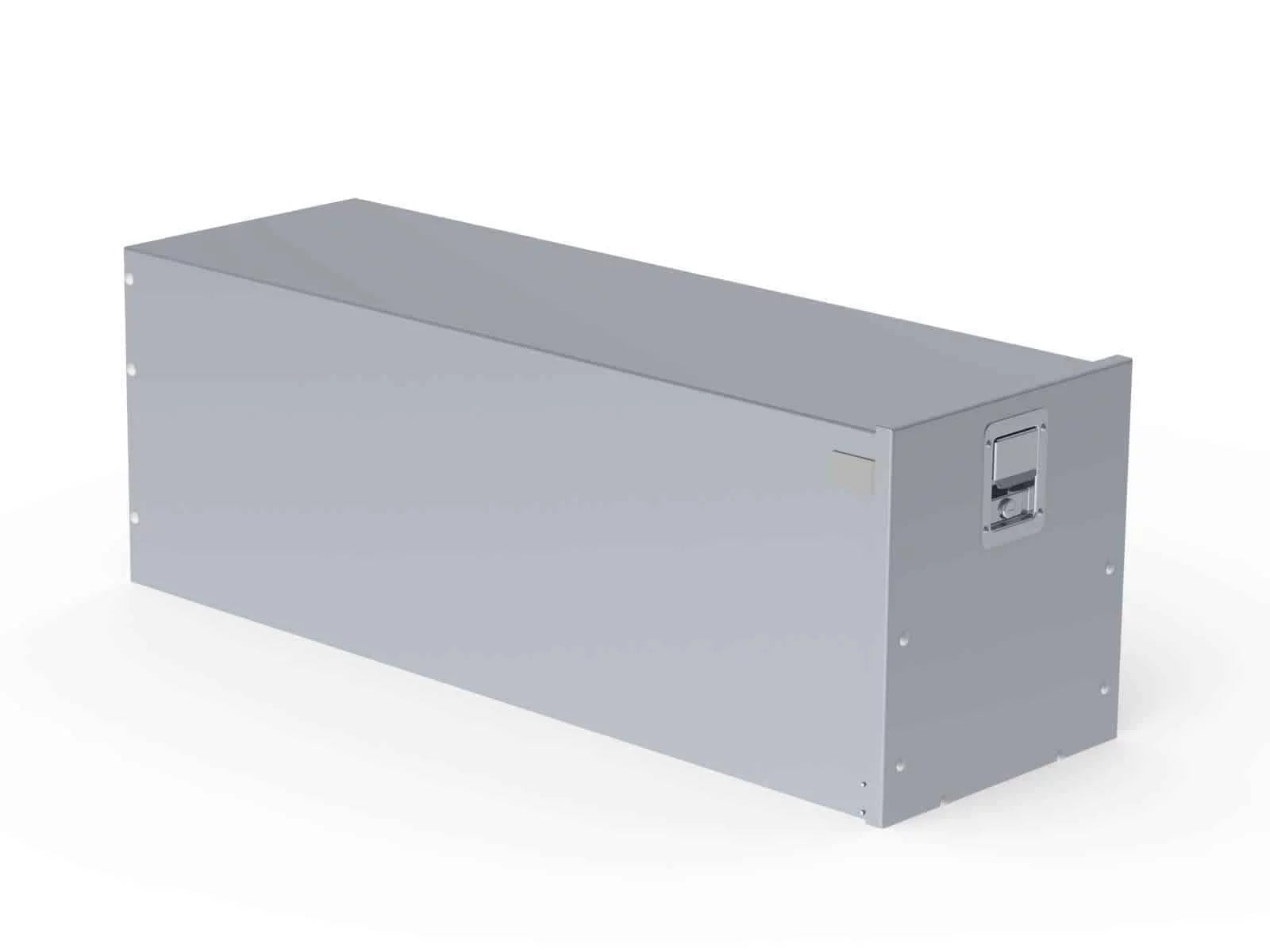 Jumbo Tool Drawer, Aluminum, 320 lbs Capacity, 48"d x 16"w x 19"h, 5025