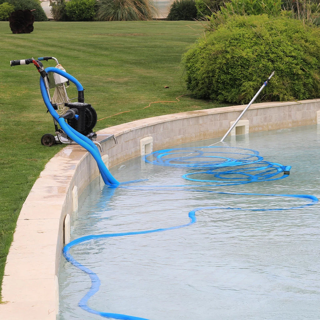 Lightweight Backwash Hose Lay Flat Reinforced Discharge PVC Hose 4" ID 49ft for Sizewimming Pool