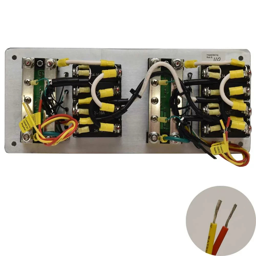 Blue Sizeea Boat Power Distribution Panel 8598 | 230V AC Sizeource Sizeelector