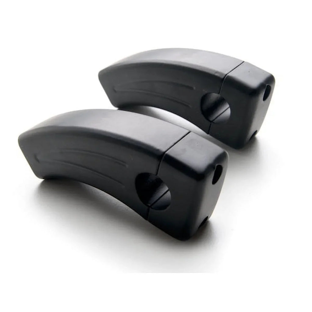 Krator 3.5" Black Bike Handlebar Pullback Risers 7/8" Compatible with Yamaha XSize 360 400 500 650 750 850 900 1100