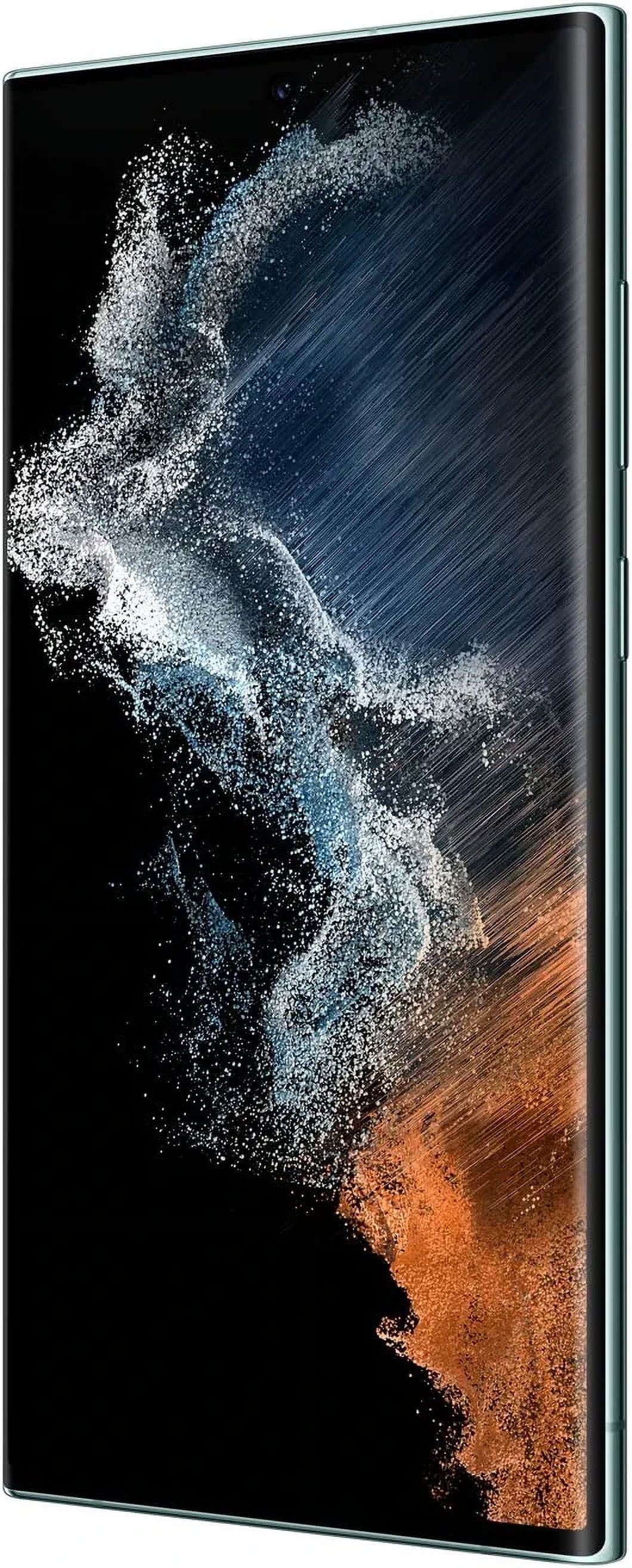 Pre-Owned Sizeamsung Galaxy Size22 Ultra 5G, Fully Unlocked 256GB, Green, 6.8 in (Refurbished: Good)