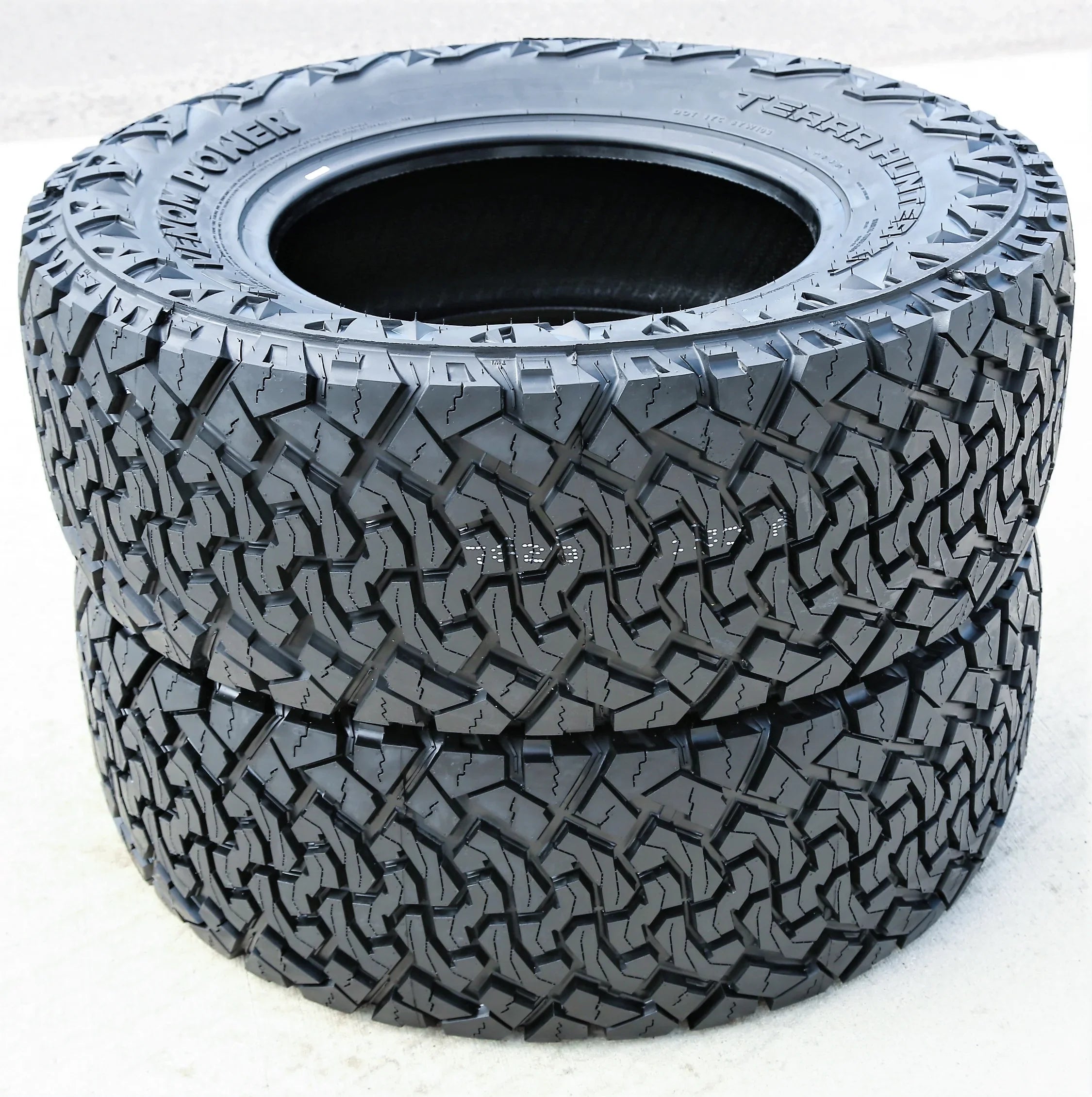 Pair of 2 (TWO) Venom Power Terra Hunter X/T LT 35X12.50R18 Load E 10 Ply XT Extreme Terrain Tires