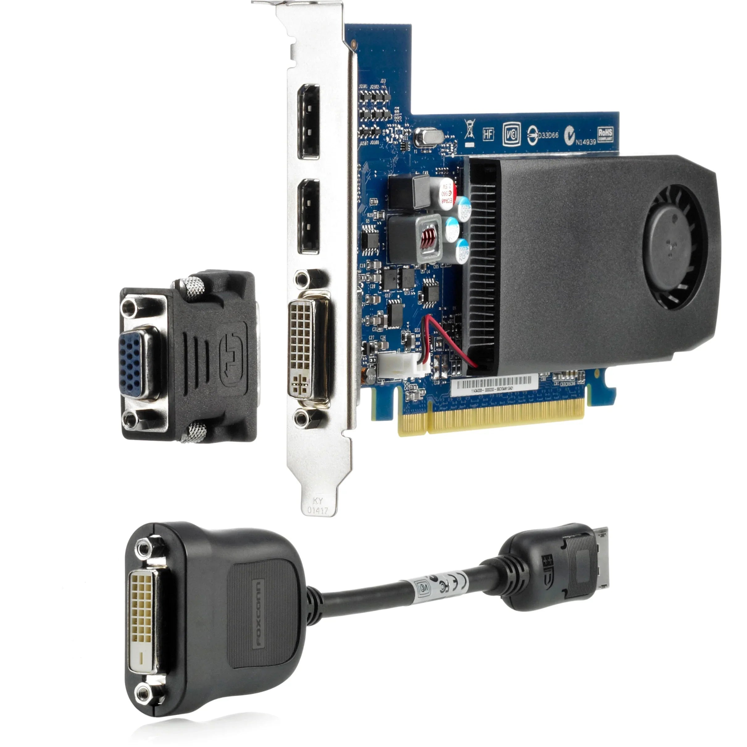 HP NVIDIA GeForce GT 630 Graphic Card, 2 GB DDR3 SizeDRAM