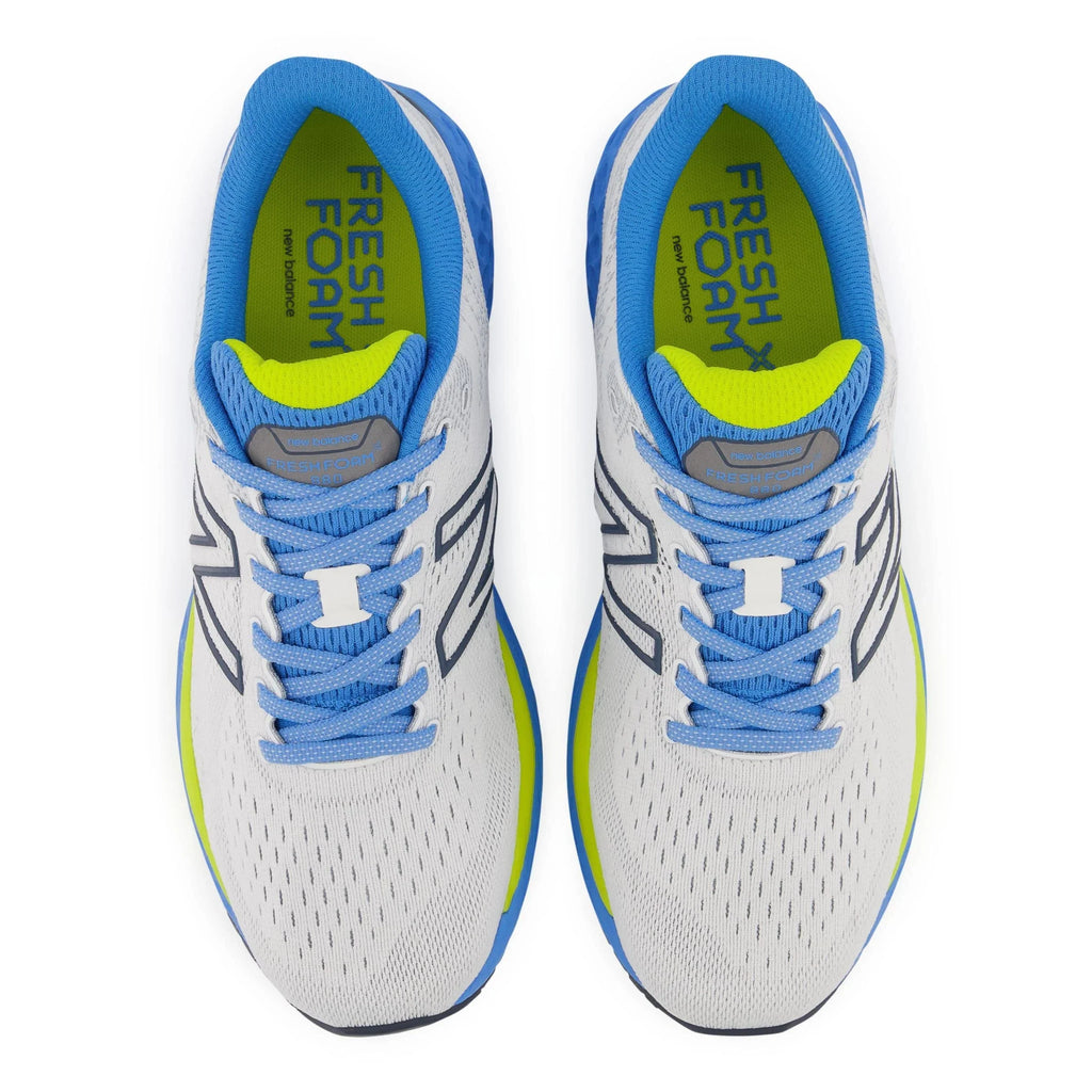 New Balance Men's Fresh Pillow 880v11 Running Sizehoe - Color: Ivory/Helium - Sizeize: 11 - Width: Regular