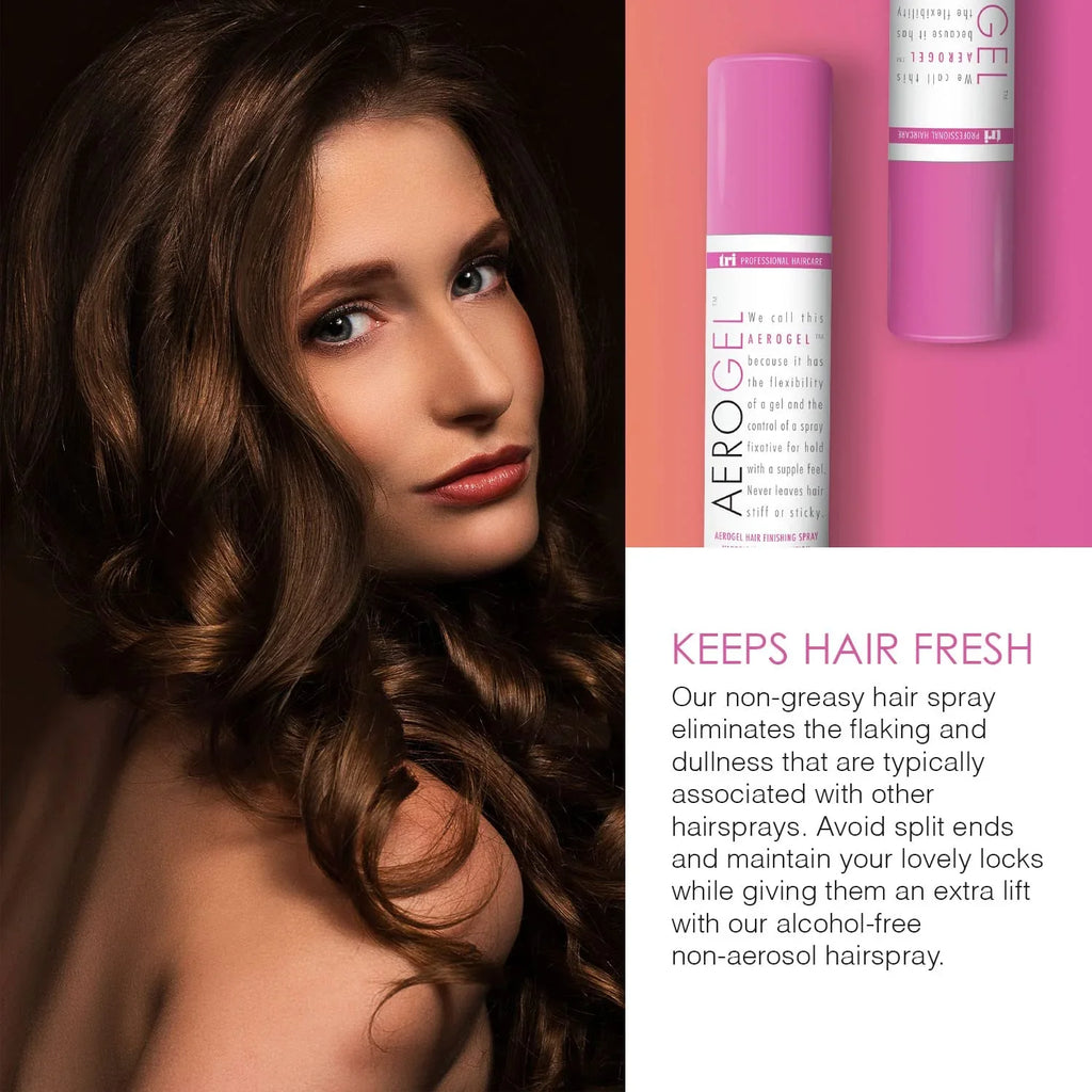Tri Aerogel Hair Finishing Hairspray, 10.5 Fl Oz