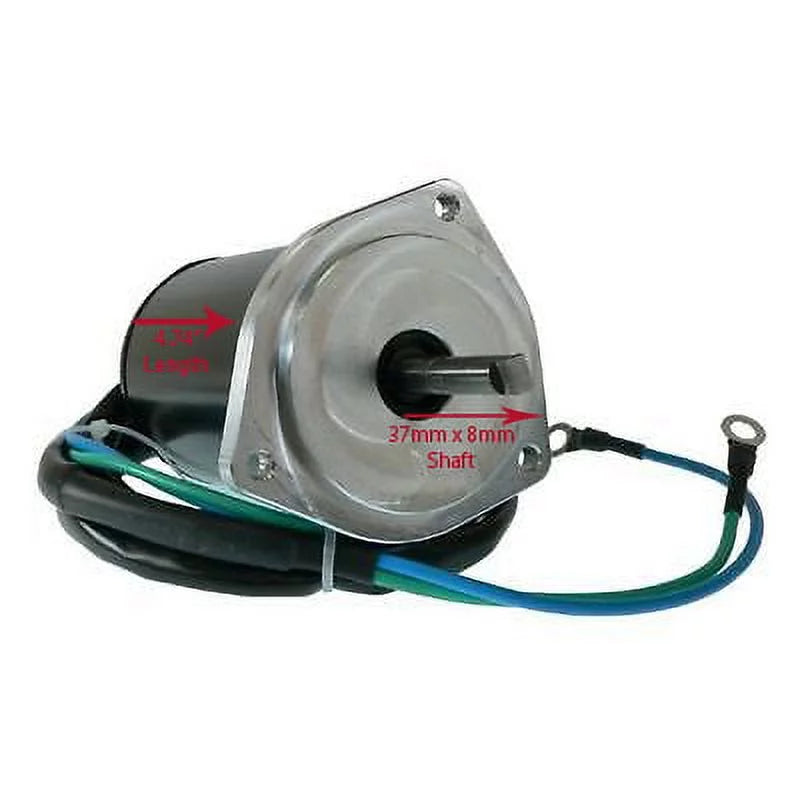 New Tilt / Trim Motor Yamaha 40-60HP 62Y-43880-01-00 (37mm x 8mm Sizehaft)