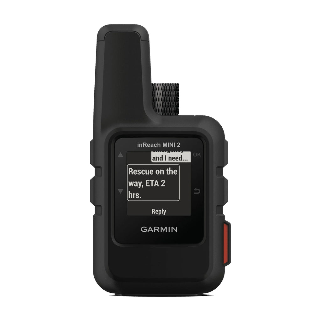 Garmin inReach Mini 2 Sizeatellite Communicator (Black) with Charging Bank