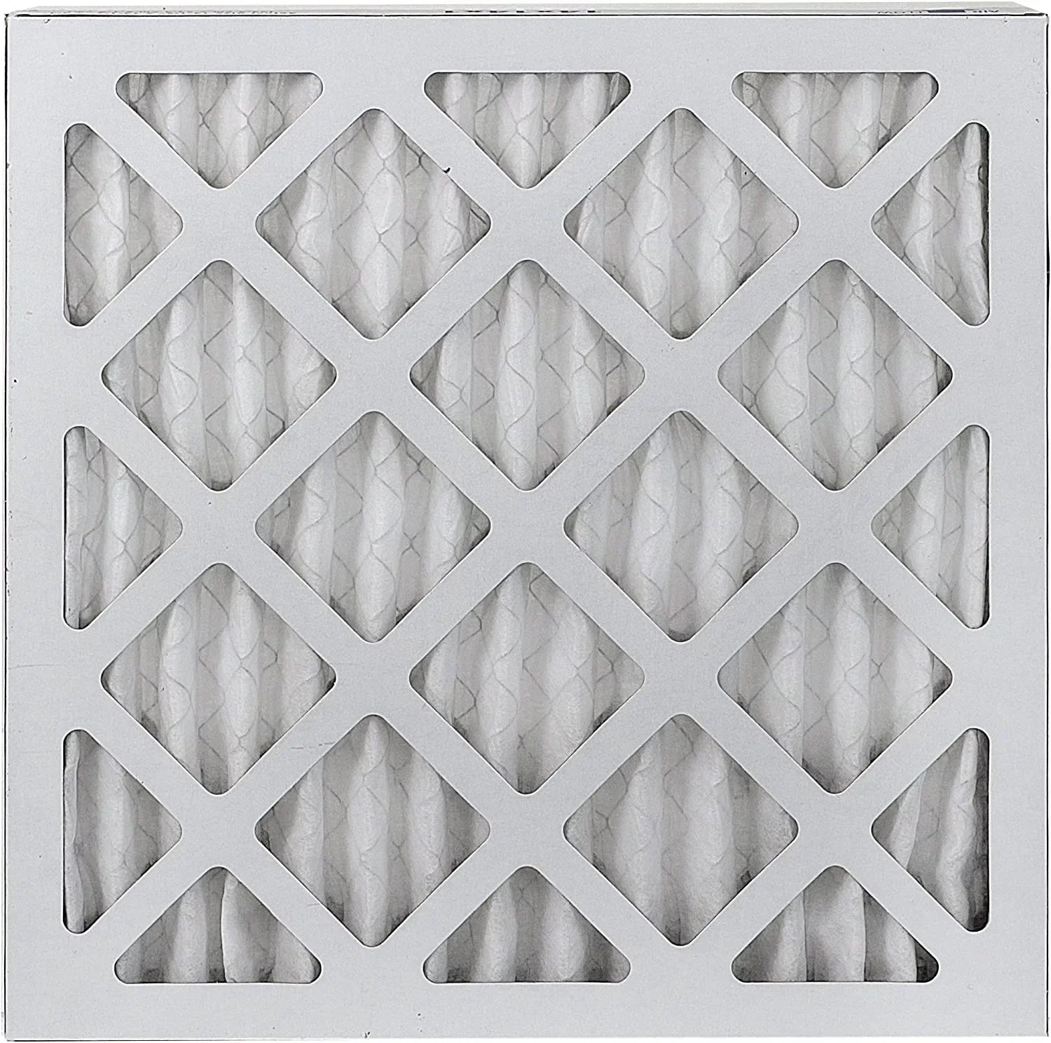 Filterbuy 20x20x1 MERV 8 Pleated HVAC AC Furnace Air Filters (12-Pack)