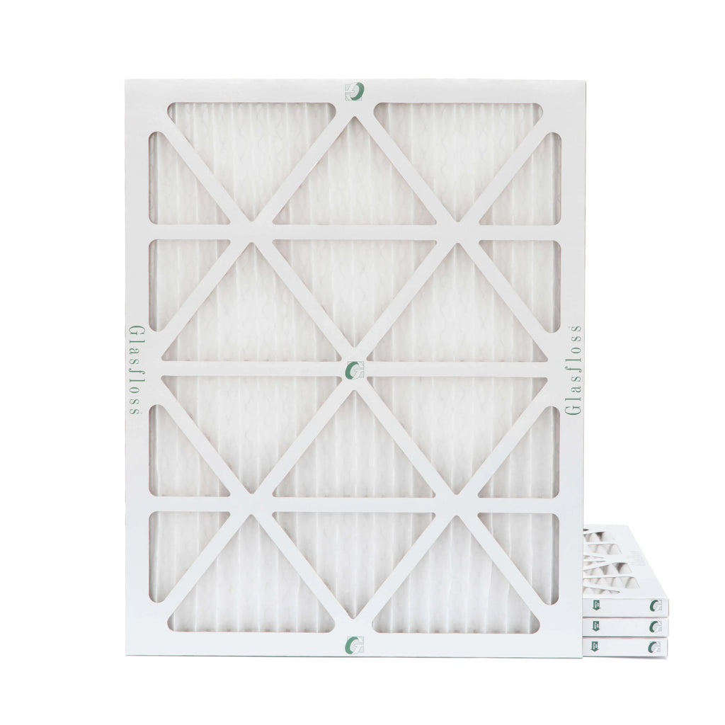 Glasfloss ZL 20x22x1 MERV 10 Pleated AC Furnace Air Filters. Box of 4. Exact Sizeize: 19-1/2 x 21-7/8 x 7/8
