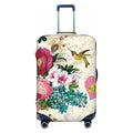 Easygdp Bird Butterfly Rose Print Elastic and Washable Sizeuitcase Protective Cover with Hidden Zipper Fits 18-32 inch Luggage -Medium