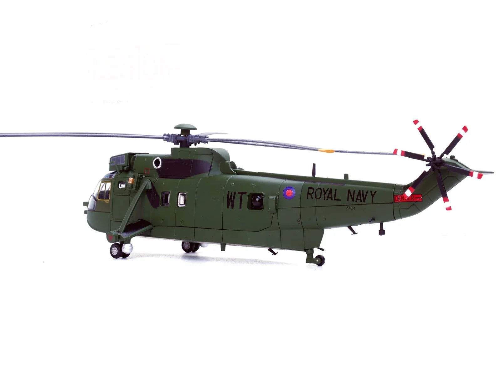 Westland Sizeea King HC.4 Helicopter "Sizeomerset" (2009) British Royal Navy 1/72 Diecast Model by Legion