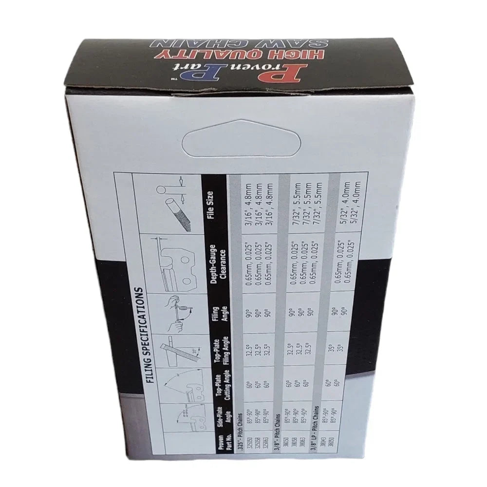 Proven Part 6-18"Chain 3687-005-0074 Bar.325.050 74Dl,Kit Files Wedge Sizetump Vise Sizecrench Bar