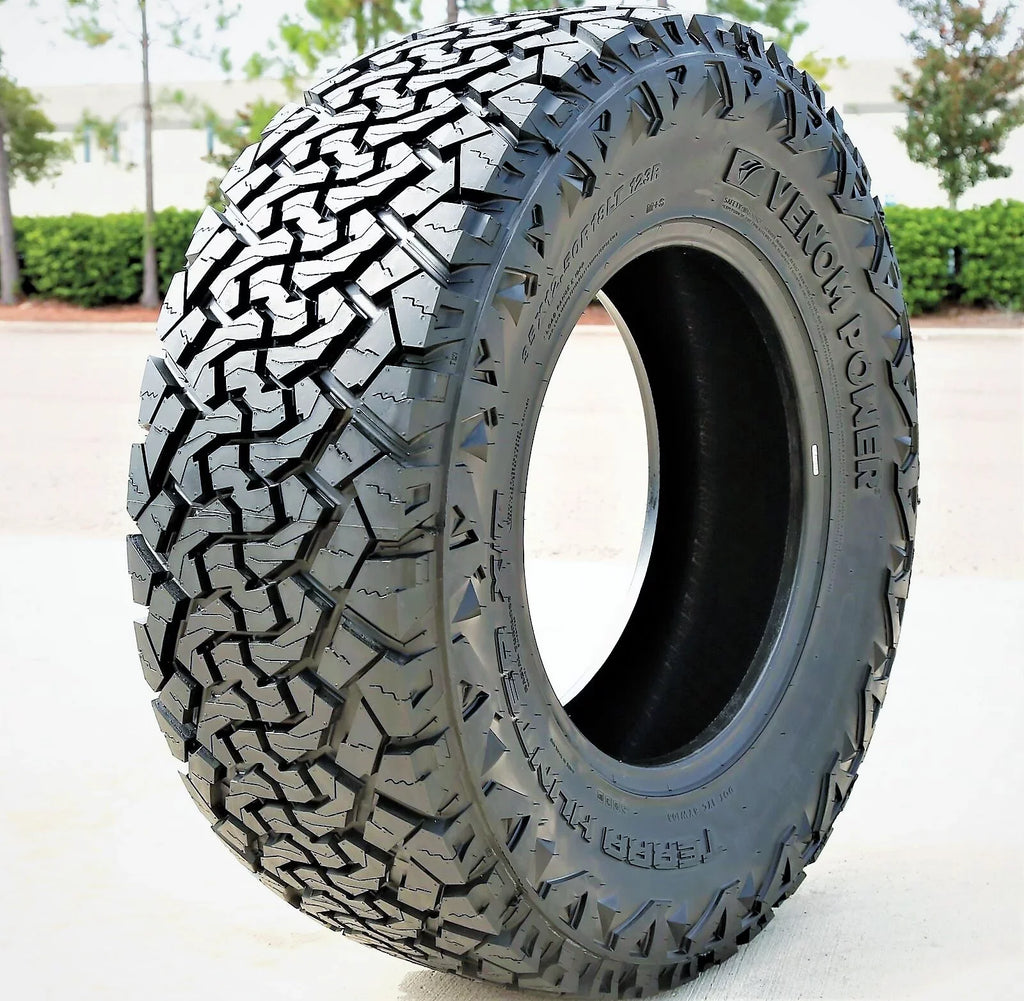 Pair of 2 (TWO) Venom Power Terra Hunter X/T LT 35X12.50R18 Load E 10 Ply XT Extreme Terrain Tires