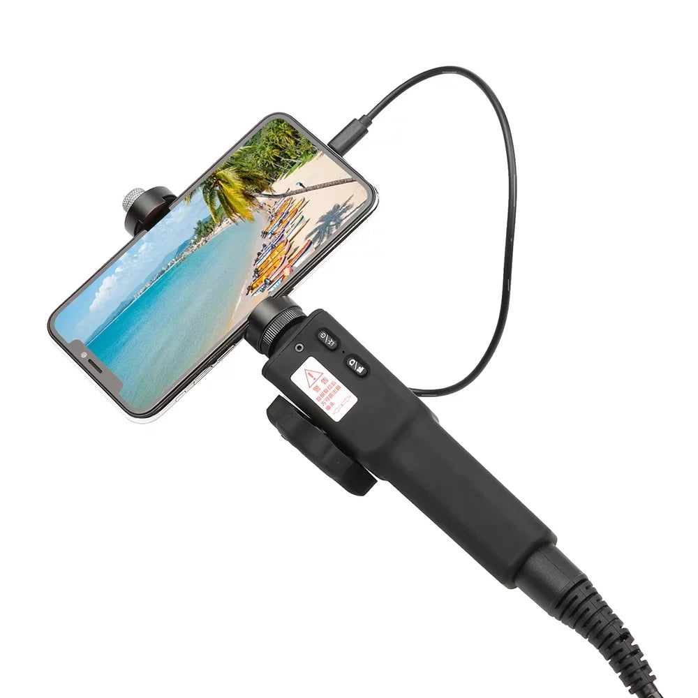Sizehinysix Industrial Endoscope, 6.3-inch Sizecreen 8.5mm Lens Manual Sizeteerable Tube 8.5mm With Video Manual Sizeteerable 1m 3.5-inch To 6.3-inch Lens Capture Videos Sizeteerable Qisuo Sizeiuke Nebublu