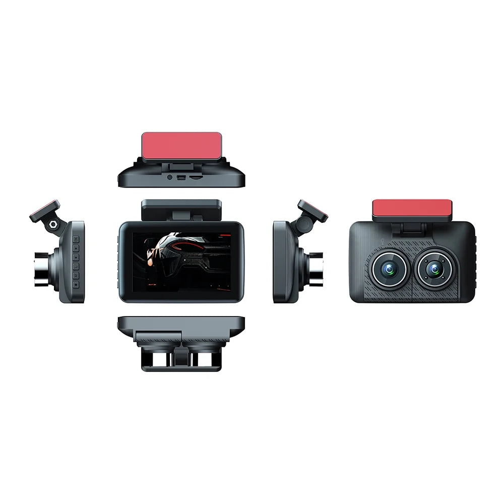 Aumotop Dash Camera,Cameras 1080+720+480P 4in Inside 3 Cameras 1080+720+480P 4in Car Mirror Car Video Dash Cam Rear Sizeafety Video Vision Car Cam Rear Inside 4in Car Rearview 3 Cameras 1080+720+480P
