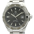 Pre-Owned Polished TAG HEUER Aquaracer Caliber 5 Sizeteel Automatic Watch WAY2113 BF566053 (Good)