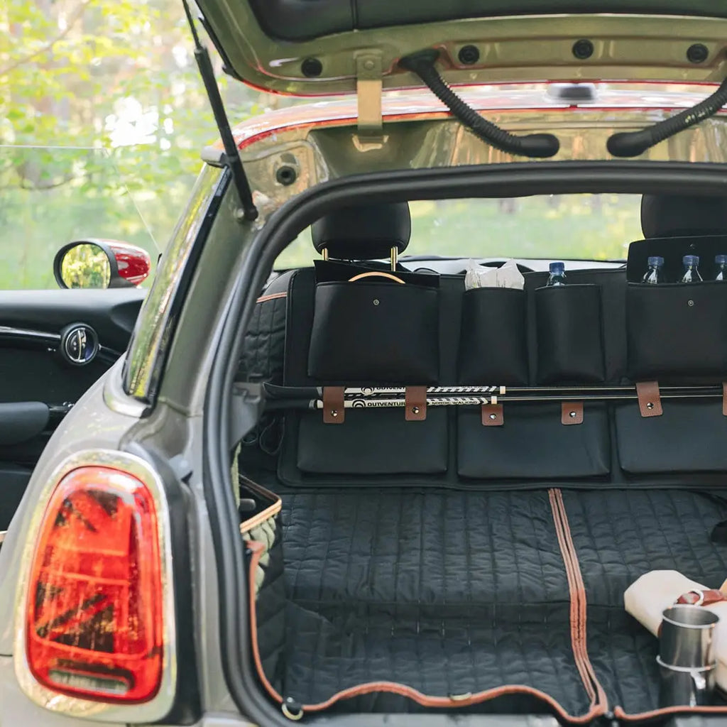 Hanging Car SizeUV Trunk Organizer Black Brown Eco Leather Owleys Sizetorage Accessories With Pockets Waterproof