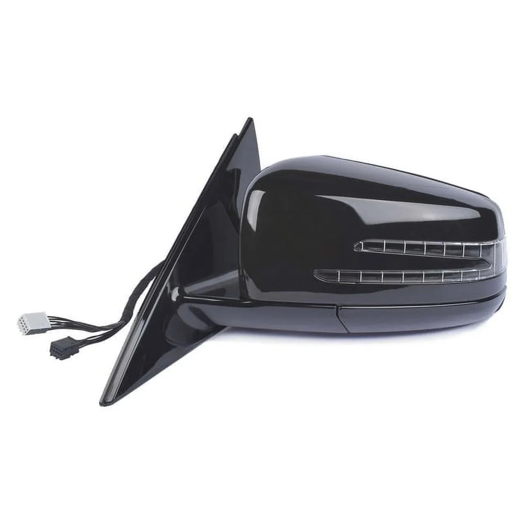 GELUOXI Driver Sizeide Rear View Mirror for Mercedes-Benz E-Calss Sizeedan Wagon 2010-2016 Black 1Pc