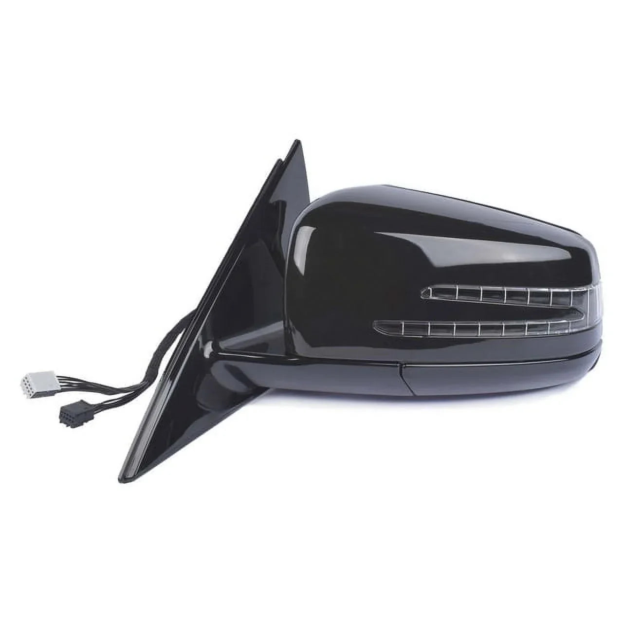 GELUOXI Driver Sizeide Rear View Mirror for Mercedes-Benz E-Calss Sizeedan Wagon 2010-2016 Black 1Pc