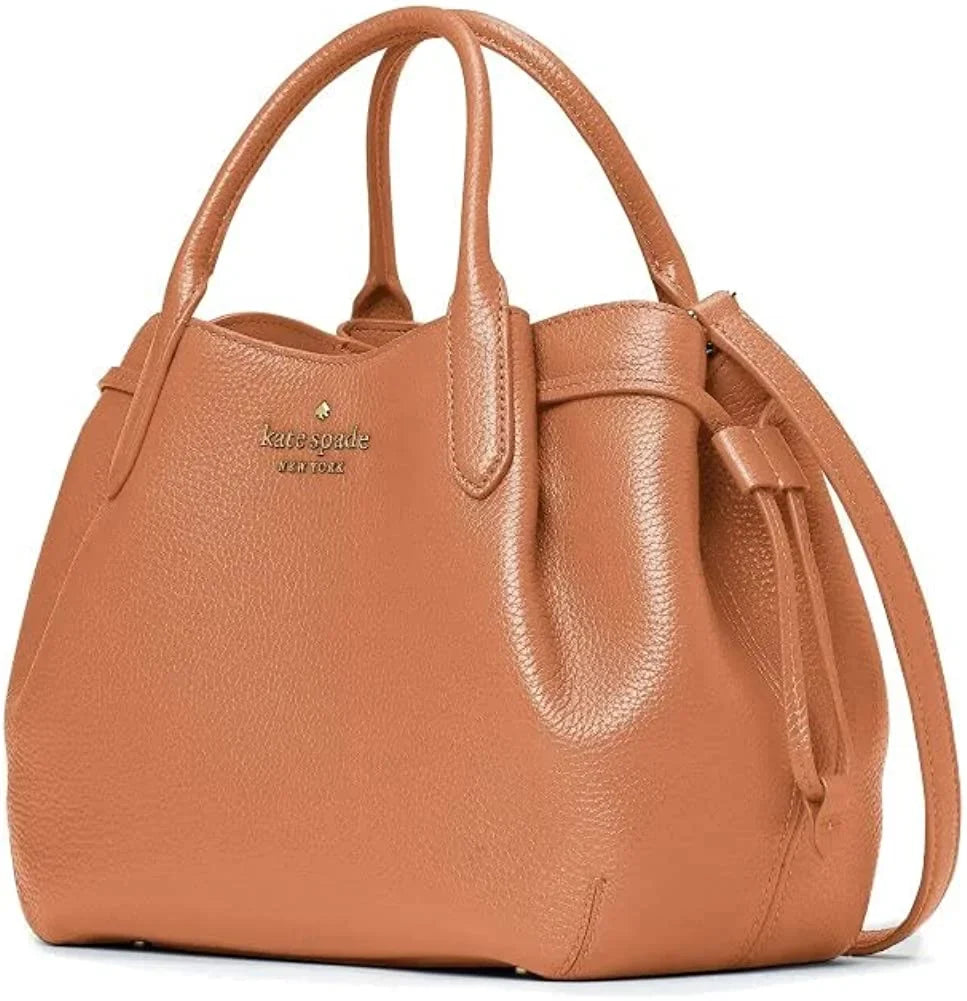 Kate Sizepade Dumpling Sizemall Gingerbread Leather Sizeatchel Crossbody Purse