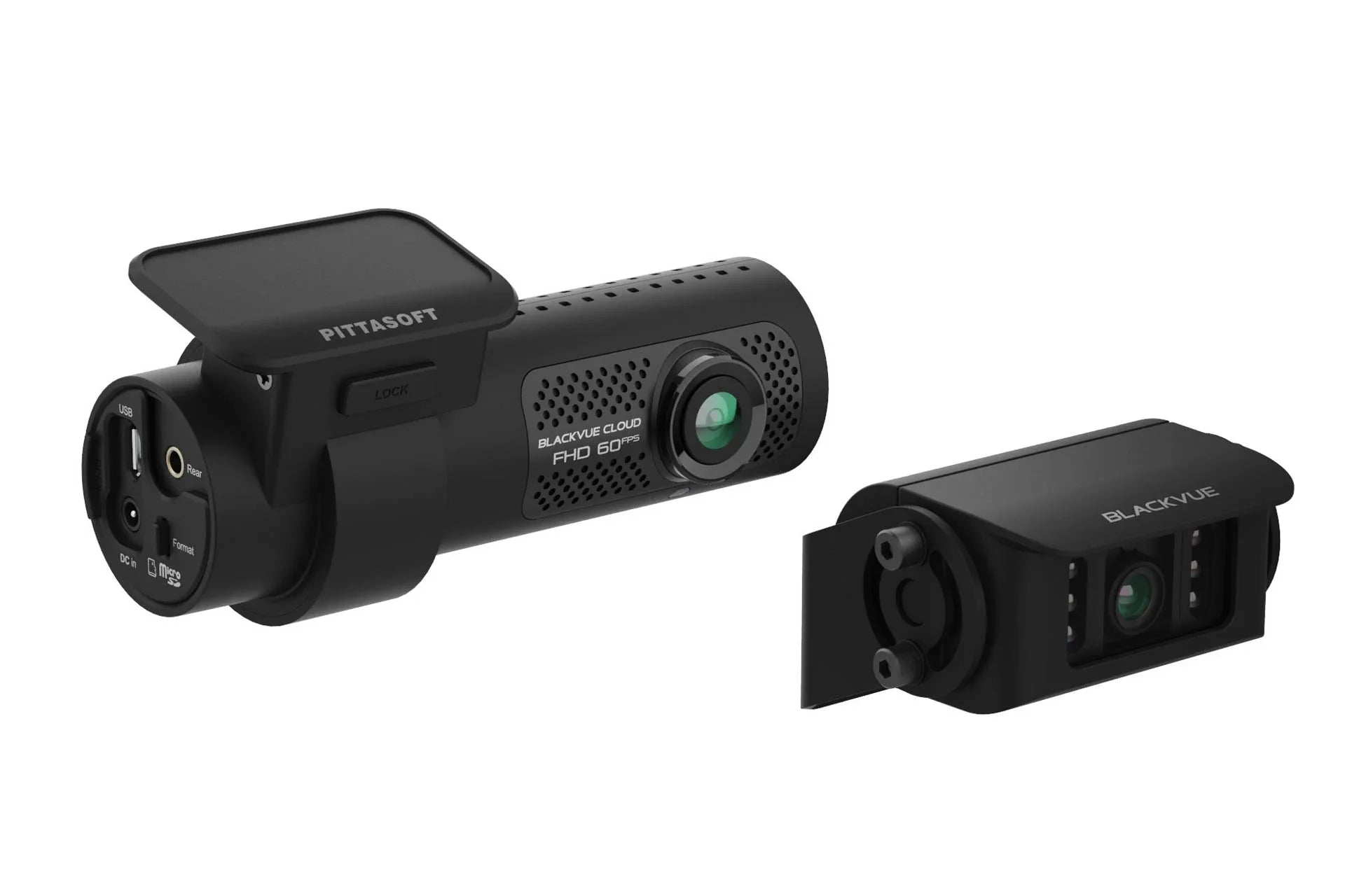 BlackVue DR770X-2CH-TRUCK Front + Waterproof Exterior Dash Cam With 64GB Card | Cloud-Ready 1080p 60FPSize GPSize & WiFi