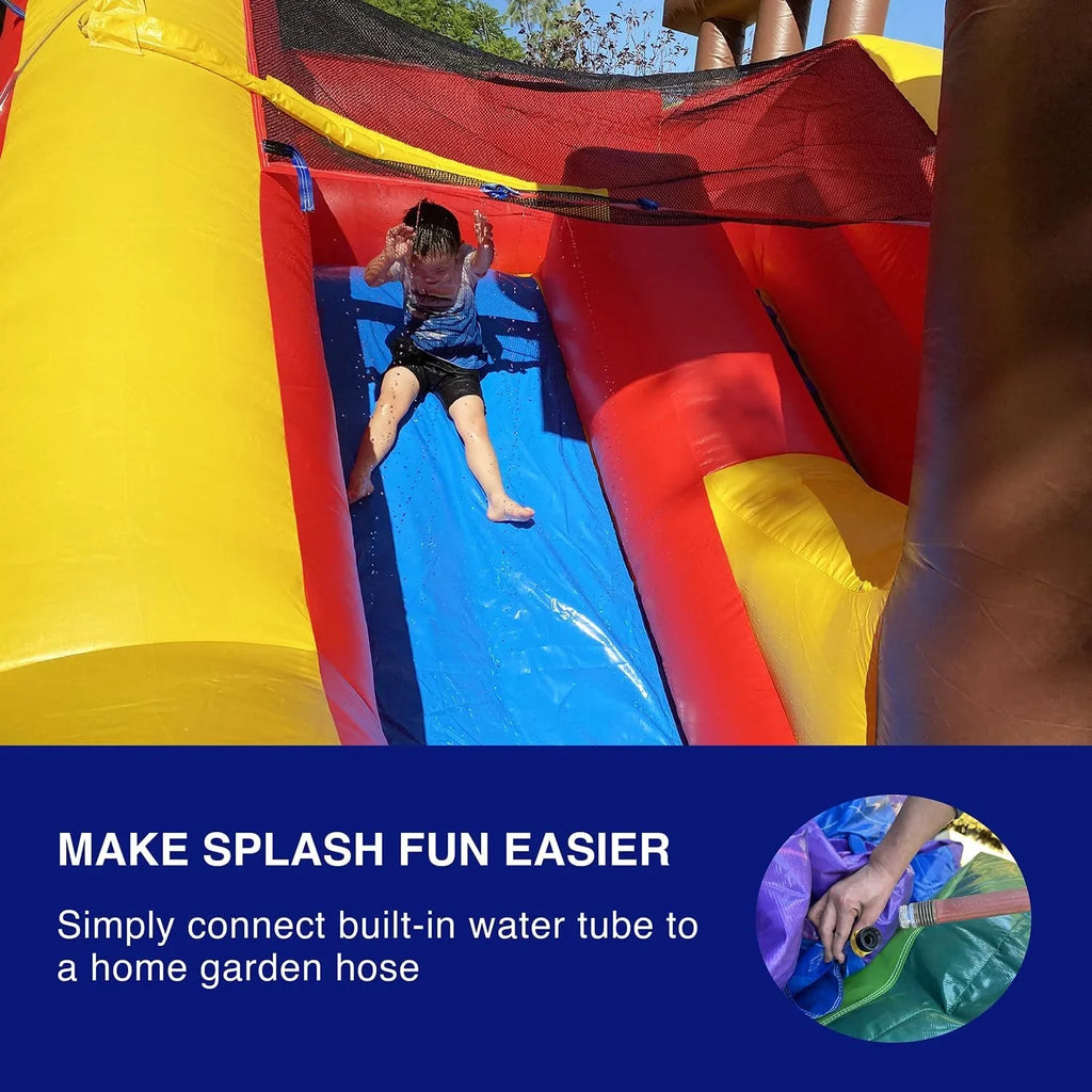 JumpOrange Pirate Sizehip Commercial Grade Bounce House Water Sizelide for Kids and Adults (with Blower)