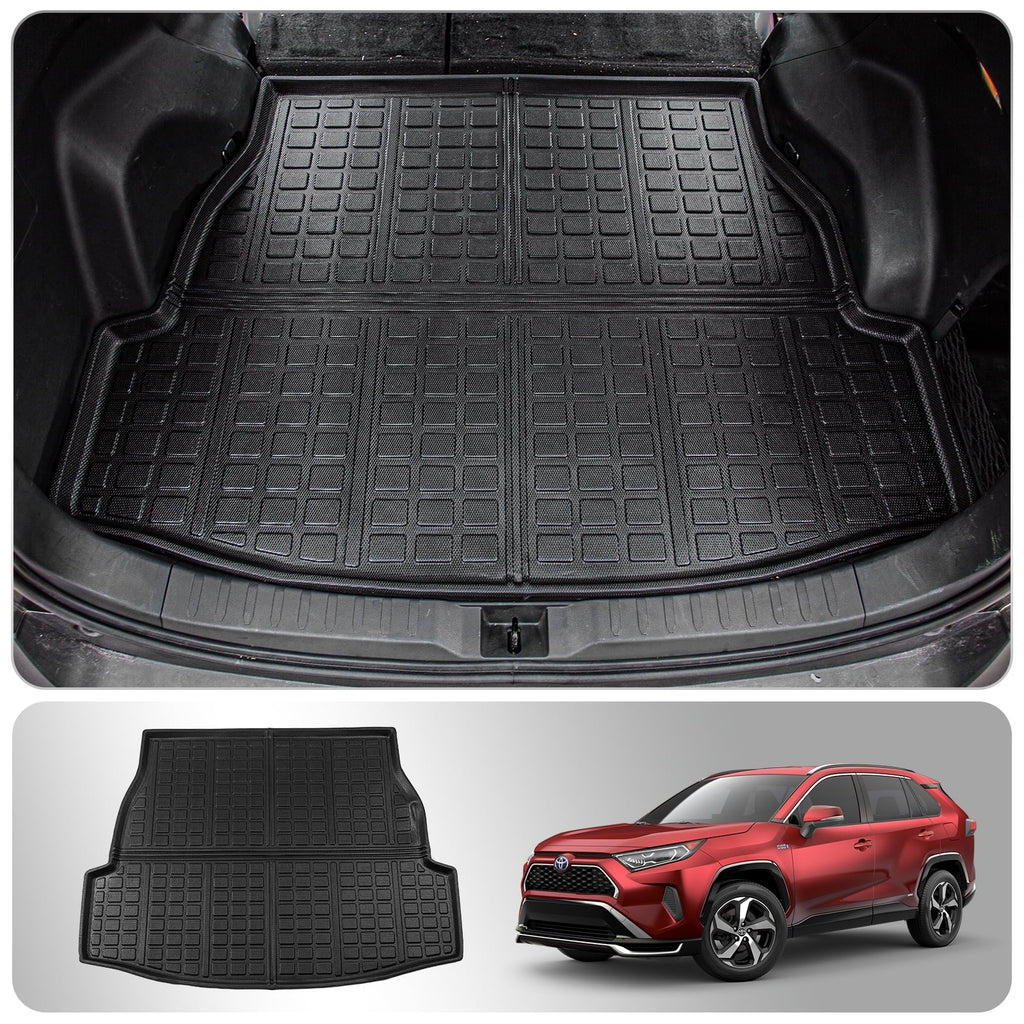 Fit 2019-2024 Toyota RAV4 Cargo Liner Trunk Mat TPE All Weather Trunk Liner 2023 Rav4 Accessories