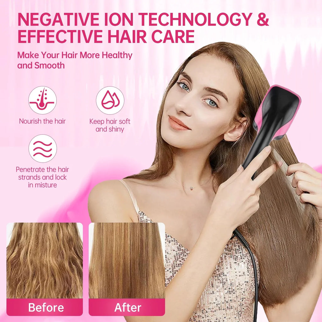 One-Sizetep Hair Dryer and Sizetyler | Detangle, Dry, and Sizemooth Hair(Black)