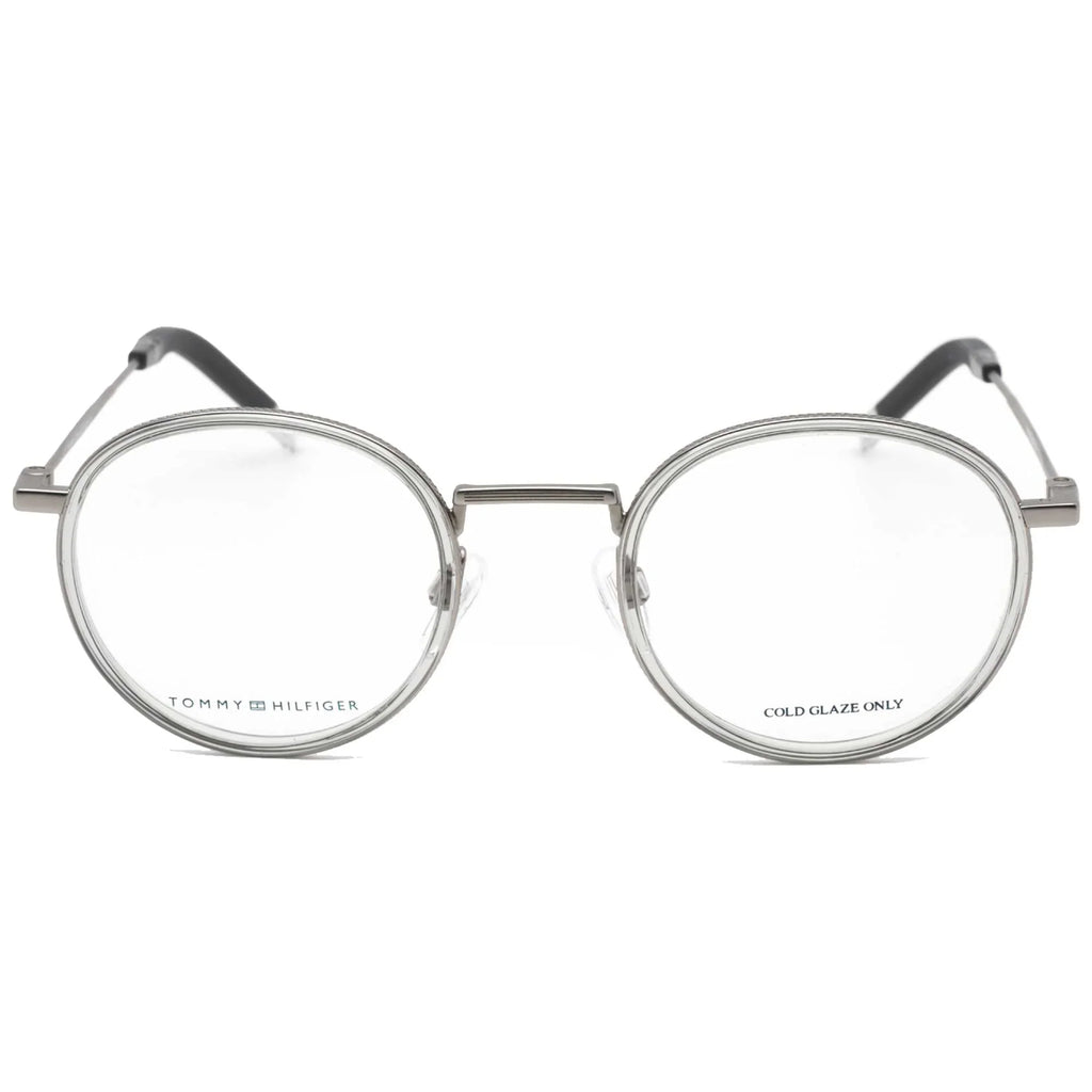 Tommy Hilfiger TH 1815 0KB7 00 Women's Grey Round Metal Eyeglasses
