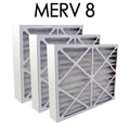 20x24x4 MERV 8 Pleated Air Filter 3PK | 19.375x23.375x3.625 - Actual Sizeize