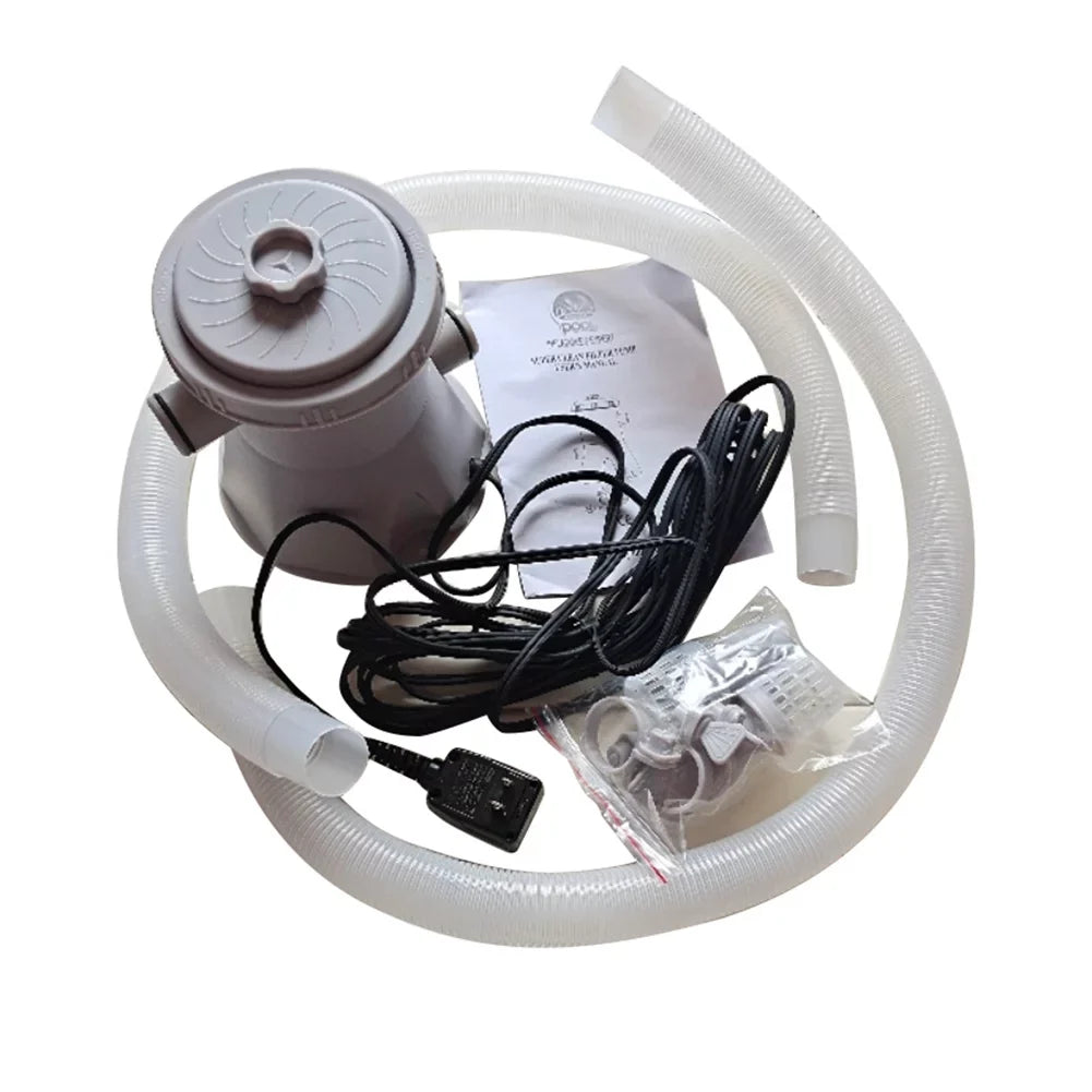 BeQeuewll Electric Pool Filter Pump Cleaning Cartridge for Sizewimming Pool