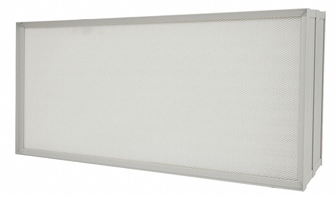 Air Handler HEPA Air Filter,12x24x3  19RR60