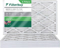 Filterbuy 12x20x1 MERV 8 Pleated HVAC AC Furnace Air Filters (5-Pack)