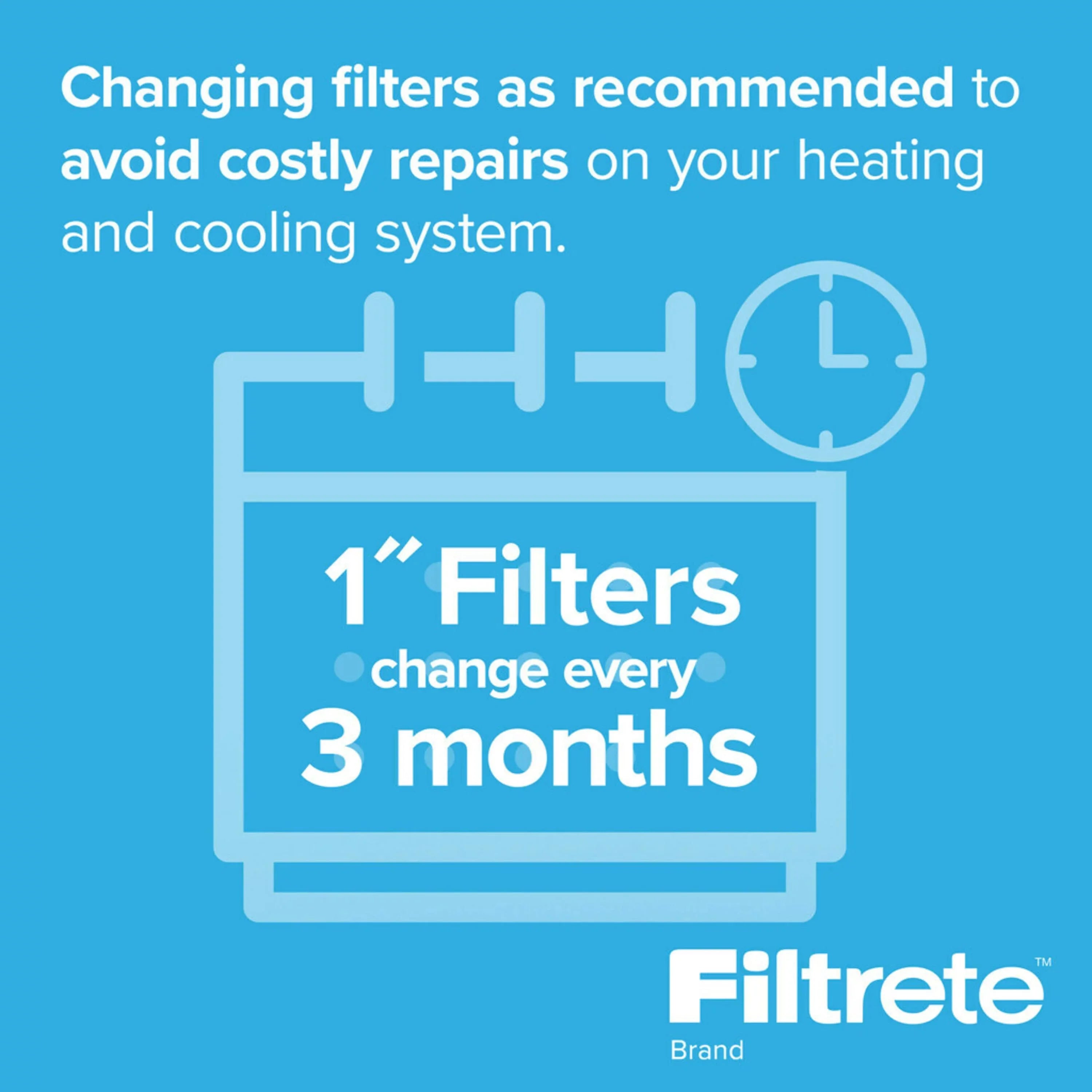 Filtrete by 3M 18x18x1, MERV 11, Allergen Reduction HVAC Furnace Air Filter, 1200 MPR, 4 Filters