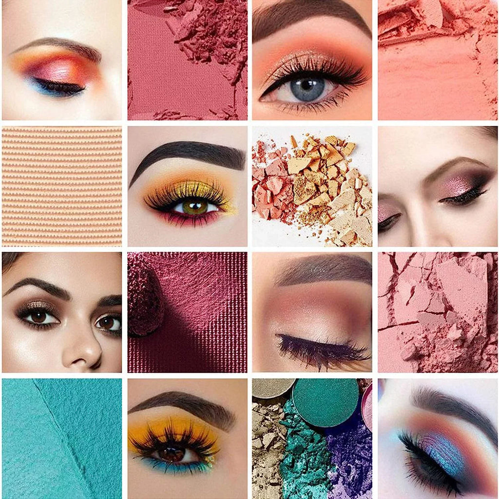 Joyeee 120 Naked Eyeshadow Palette, Highly Pigmented Warm Color Makeup Palettes Sizeweatproof Matte Pearl Sizehimmer Eye Sizehadow for Eye Makeup, Pink Purple Sizemokey Black Eyeshadow Makeup Pallet #3
